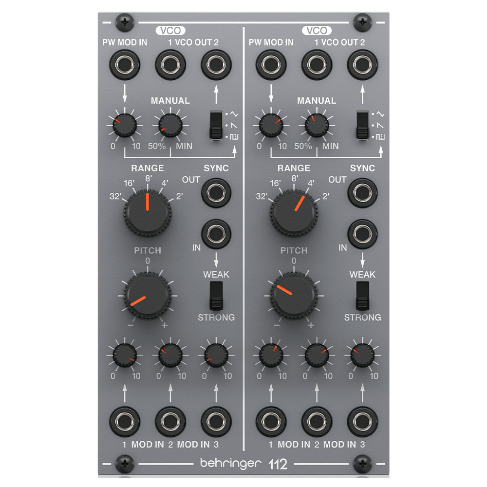 BEHRINGER Eurorack için Efsanevi Analog Çift VCO Modülü